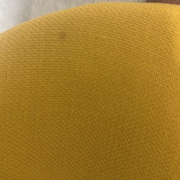 LAFAYETTE 148 GIANNA DOUBLE BREASTED MUSTARD WOOL BLEND JACKET SIZE M - Picture 7 of 11